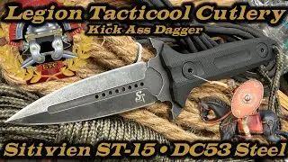 Sitivien ST15 Boot knife DC53 steel