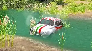 Cars vs Swamp #1 - BeamNG Drive