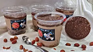 تحلية فرانشي بذوق سنيكرز بنة لاتقاوم راح تولي مدمنة عليها مشروع مربح في الصيف لأصحاب المشاريع