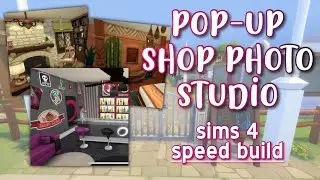 POP-UP Photo Studio - The Sims 4 Speed Build