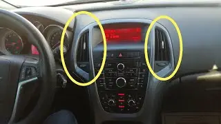 Astra J Havalandırma Izgarası Sökümü