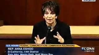 Rep. Eshoo Offers Political Transparency Amendment to FCC Reform Bill