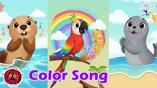 Песня о звуках животных | Хлопай, ползай и плыви! Выдра, ара и тюлень 🦦🦜🦭