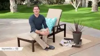 Coral Coast South Isle All-Weather Wicker Dark Brown Chaise Lounge - Set of 2 - Product Review Video
