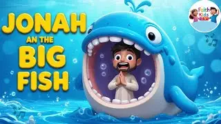 Jonah and the Big Fish🎵 | Bible Stories For Kids | Nursery Rhymes - Faith Kids TV 