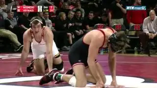 Maryland at Rutgers Wrestling: 197 Pounds - Wesneski vs. Hrymack