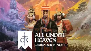 Самый первый запуск и взгляд. All Under Heaven - Crusader Kings 3. СапогДезика+Mr ananas+Аноним