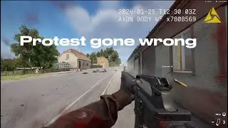 Protest gone wrong (movie) pt 1