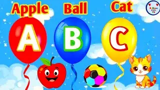 ABC Song With Balloons And More Nursery Rhymes 🎈 | A B C for Kids | @BalloonKidsTv4462 