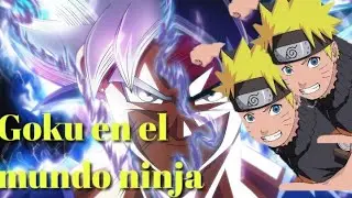 Goku en el mundo de Naruto capitulo 1 (Que hubiera pasado si Goku caía en el mundo de Naruto)