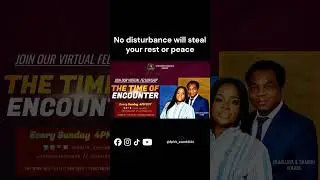 No disturbance will steal your rest or peace