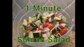 One Minute Sumac Salad