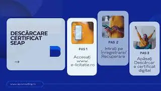 Descărcare - instalare certificat SEAP