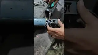 hand grinder switch change #hand cutter #electrical