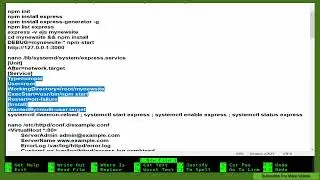 How To install Express.js With Apache Proxy On Rocky Linux 8.5