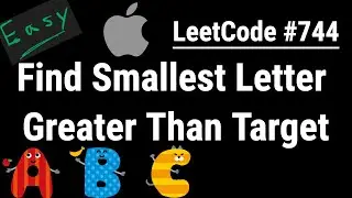 Find Smallest Letter Greater Than Target with Python, JavaScript, Java and C++ - LeetCode 