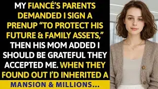 My Fiancé’s Parents Demanded I Sign A Prenup “To Protect His Future & Family Assets,” Then His Mom