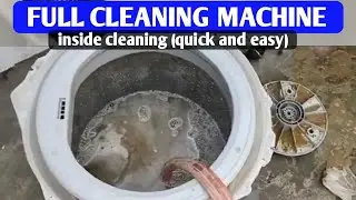 LG WASHING MACHINE DEEP CLEAN || HOW TO CLEAN YOUR WASHING MACHINE NATURALLY ( self clean)