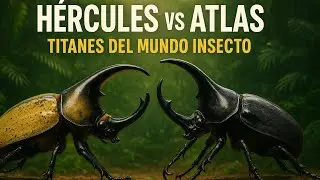 &ldquo;Escarabajo H&eacute;rcules vs Atlas 🪲 | El duelo de titanes de la selva &ldquo; 