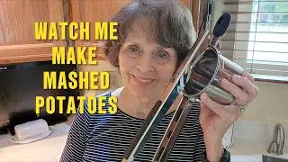 Watch Me Make Mashed Potatoes Using A Ricer