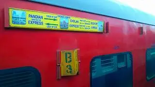 12637/Pandian Express Announcements at Chennai Egmore Railway Station