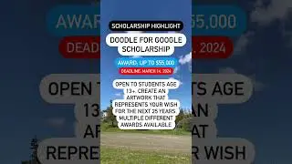 Google scholarship | Another scholarship for y&rsquo;all to check out!! #shorts #viral #google