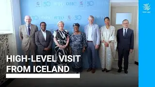 High-level visit from Iceland