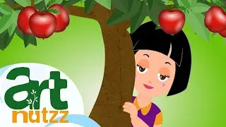 Red are the apples | colors songs for kindergarten | English Nursery Rhymes Kids Songs Baby Songs