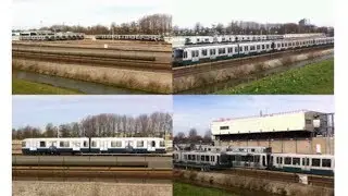 RET Metro Remise 's-Gravenweg Rotterdam 19 maart 2014 (alle SG2)