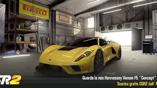 [CSR2] Venom F5 &ldquo;Concept&rdquo; shift and tune for 6.930 (2x possible) gear 2.55 is good
