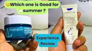 Best moisturiser for summer and winter | Embryolisse | Neutrogena | Review 