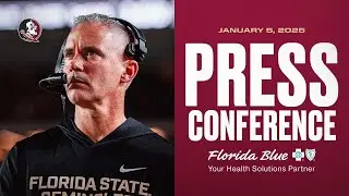 FSU Football | Press Conference presented by Florida Blue