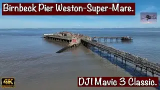 Birnbeck Pier Weston-super-Mare | Incredible 4K Drone Flyover