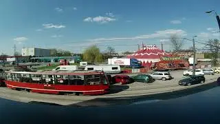Cyrk WICTORIA 22.04.2023 ... 4K 30fps timelaps LAMAX W9.1