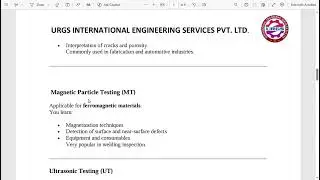 NDT Trainings & Certifications for Engineering Students | Career in Inspection & Quality