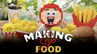 Making fast food with lego