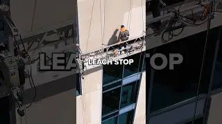 Protect Your Building's Stone with Leach Stop 🏢💦 #buildingmaintenance