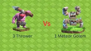 What Happens When a Meteor Golem Attacks Ground Troops?