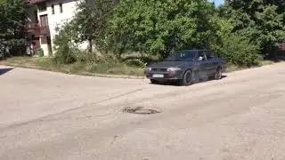Burnout toyota carina 2