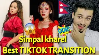 Pakistani Reaction On Nepali TikToker Simpal Kharel BEST TRANSFORMATION TIKTOK VIDEOS | Rk ReActions
