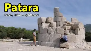 Patara    The beach, the Ruins and the Lighthouse
