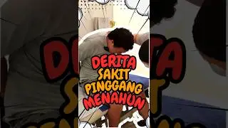 Terapi pinggang kecetit / HNP #short #indosteo #sakitpinggang #hnp