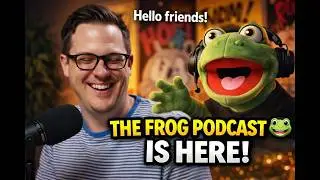 🐸 Hello friends! The FROG PODCAST is coming! 🎙️#saposapeca #comedygold #memes #funny #boraserfeliz