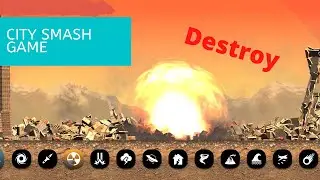 Satisfying City Destruction Mobile Game City Smash for Android & iOS - Holy Controlly