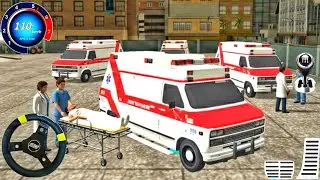 Real Ambulance Driving 3D Rescue Simulator Games 911 US Emergency Landing 2026 Android Gameplay