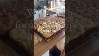 What 9 different focaccia recipes looks like