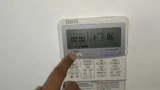 Toshiba VRF FCU me Blower speed kaise  increase kare 