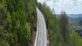 Imagens feitas por drone  da ladeira do campo comprido cuité pb