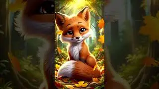 Cute Baby Fox #cuteanimals #relaxinganimals #wildlifeforkids