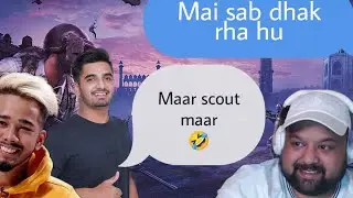 Scout and Mavi trolling Goldy bhai 🤣🤣 #scout #mavi #goldybhai